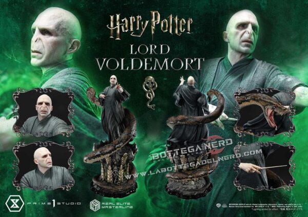 Harry Potter - Elite Masterline Statue 1/4 Lord Voldemort 83cm - immagine 16