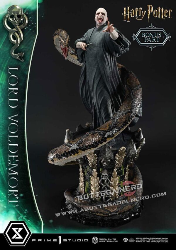 Harry Potter - Elite Masterline Statue 1/4 Lord Voldemort Bonus 83cm - immagine 3