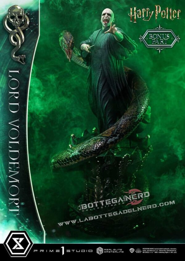 Harry Potter - Elite Masterline Statue 1/4 Lord Voldemort Bonus 83cm - immagine 2