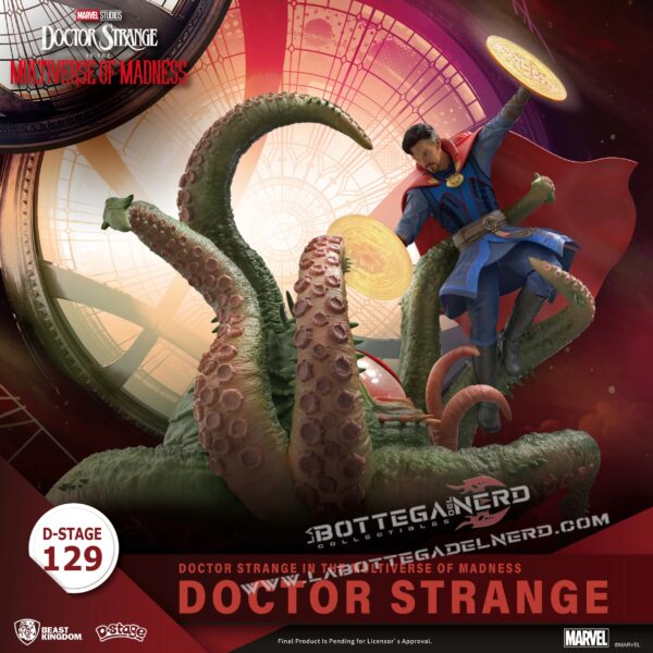 Doctor Strange 2 - Diorama Doctor Strange vs Gargantos 17cm - immagine 2