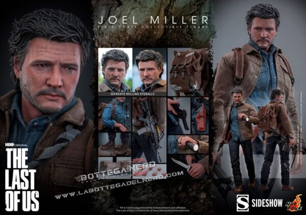 The Last of Us Part - Action Figure 1/6 Joel Miller 30cm - immagine 11