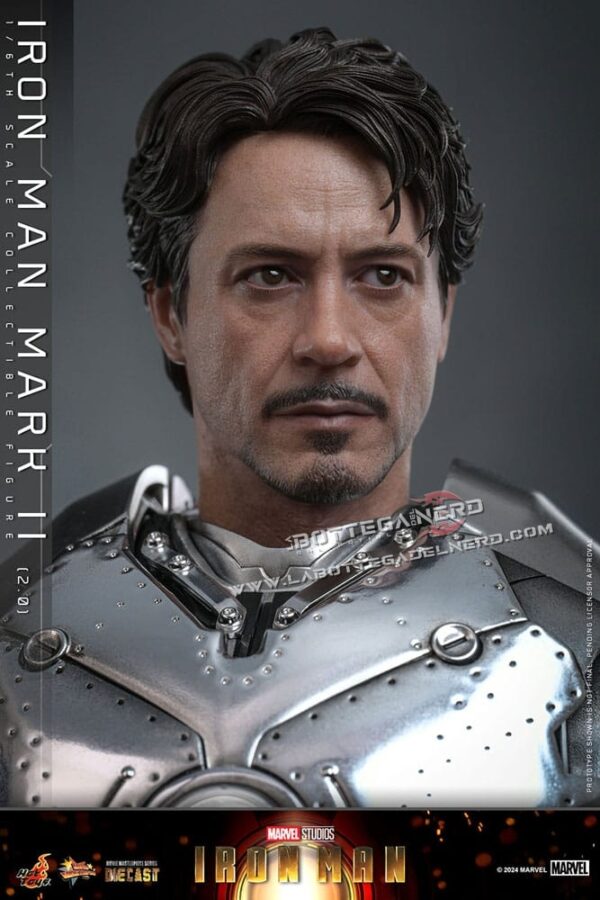 Iron Man - Action Figure 1/6 Iron Man Mark II (2.0) 33cm - immagine 7