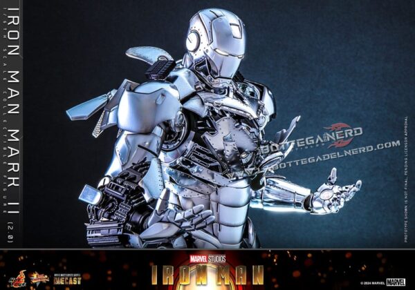 Iron Man - Action Figure 1/6 Iron Man Mark II (2.0) 33cm - immagine 5