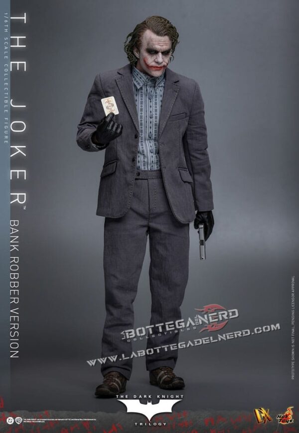 The Dark Knight - Action Figure 1/6 The Joker (Bank Robber Version) 30cm - immagine 4