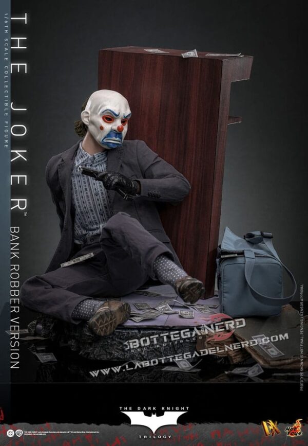 The Dark Knight - Action Figure 1/6 The Joker (Bank Robber Version) 30cm - immagine 2