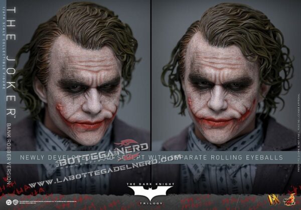 The Dark Knight - Action Figure 1/6 The Joker (Bank Robber Version) 30cm - immagine 11
