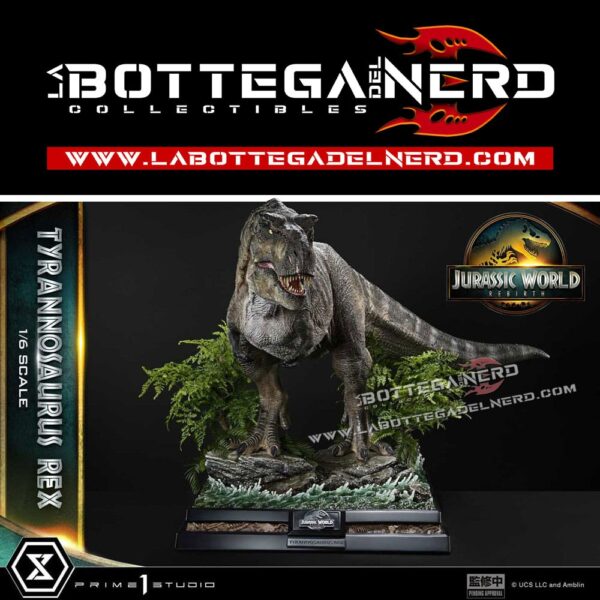 Jurassic World Rebirth - Museum Statue 1/6 Tyrannosaurus Rex 138cm