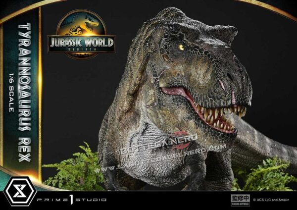 Jurassic World Rebirth - Museum Statue 1/6 Tyrannosaurus Rex 138cm - immagine 3
