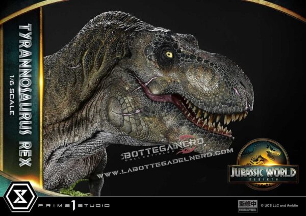 Jurassic World Rebirth - Museum Statue 1/6 Tyrannosaurus Rex 138cm - immagine 4