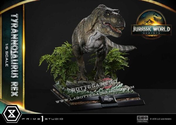 Jurassic World Rebirth - Museum Statue 1/6 Tyrannosaurus Rex 138cm - immagine 8