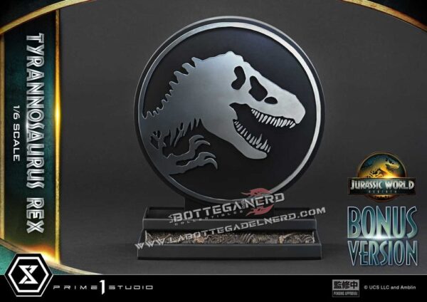 Jurassic World Rebirth - Museum Statue 1/6 Tyrannosaurus Rex Bonus 138cm - immagine 4