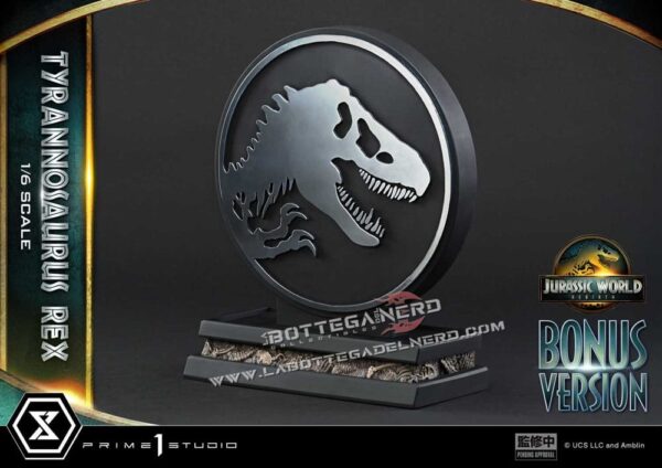 Jurassic World Rebirth - Museum Statue 1/6 Tyrannosaurus Rex Bonus 138cm - immagine 3