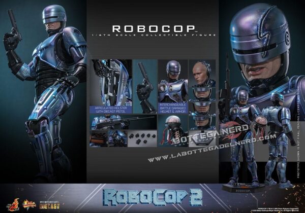 RoboCop 2 - Diecast Action Figure 1/6 RoboCop 30cm - immagine 12