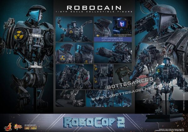 RoboCop 2 - Diecast Action Figure 1/6 RoboCain 40cm - immagine 12