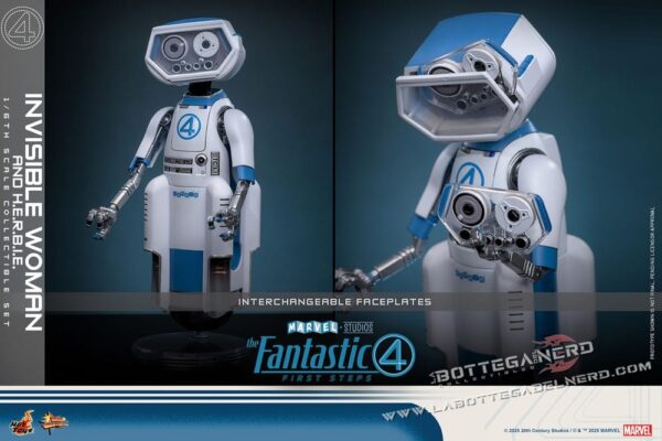 The Fantastic Four - Action Figure 1/6 Invisible Woman & H.E.R.B.I.E. 28cm - immagine 9