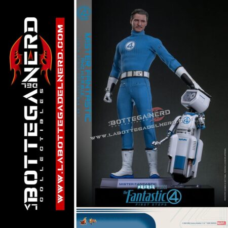 The Fantastic Four - Action Figure 1/6 Mister Fantastic & H.E.R.B.I.E. 30cm