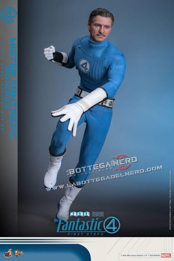 The Fantastic Four - Action Figure 1/6 Mister Fantastic & H.E.R.B.I.E. 30cm - immagine 6
