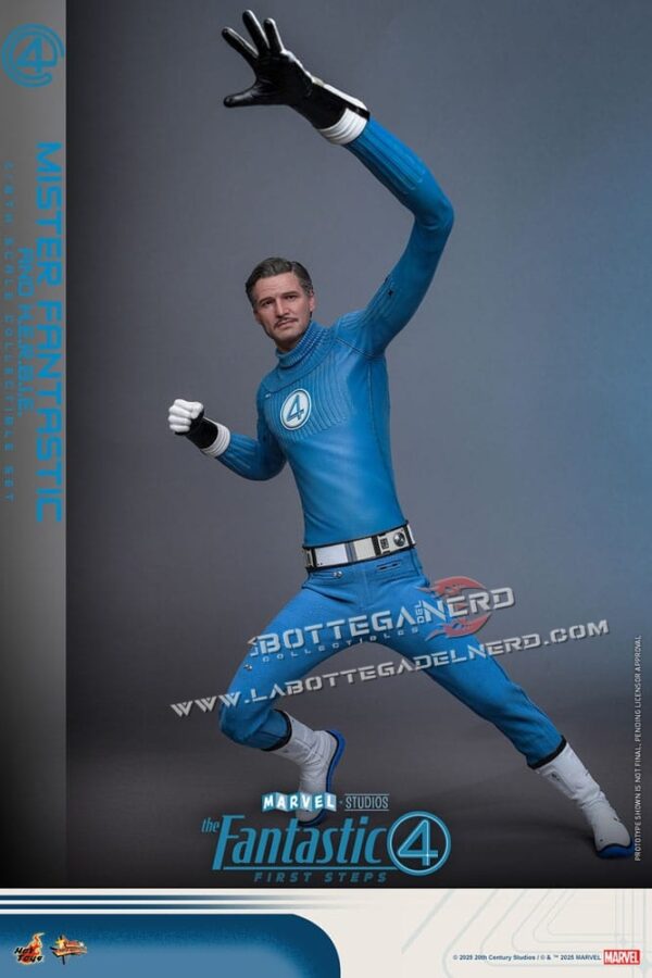 The Fantastic Four - Action Figure 1/6 Mister Fantastic & H.E.R.B.I.E. 30cm - immagine 7