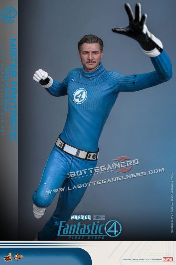 The Fantastic Four - Action Figure 1/6 Mister Fantastic & H.E.R.B.I.E. 30cm - immagine 5