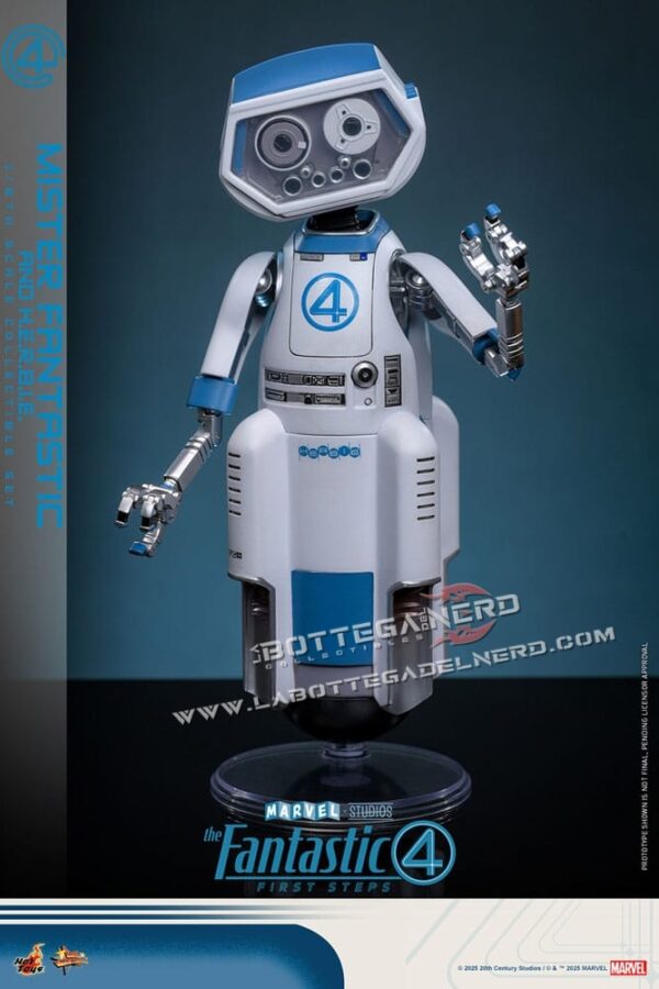 The Fantastic Four - Action Figure 1/6 Mister Fantastic & H.E.R.B.I.E. 30cm - immagine 10