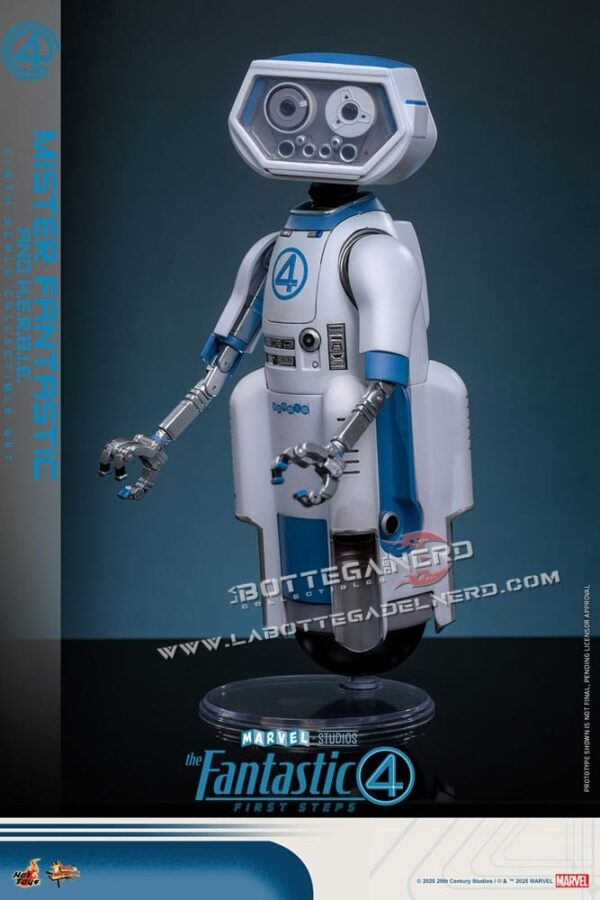 The Fantastic Four - Action Figure 1/6 Mister Fantastic & H.E.R.B.I.E. 30cm - immagine 9