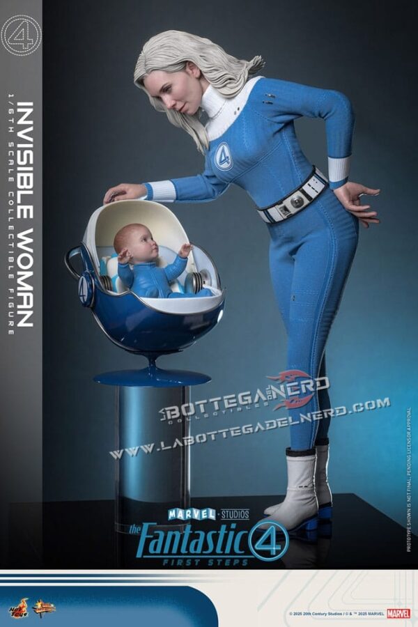 The Fantastic Four - Action Figure 1/6 Invisible Woman 28cm - immagine 5