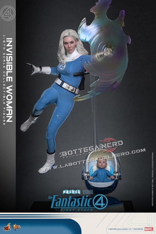 The Fantastic Four - Action Figure 1/6 Invisible Woman 28cm - immagine 3