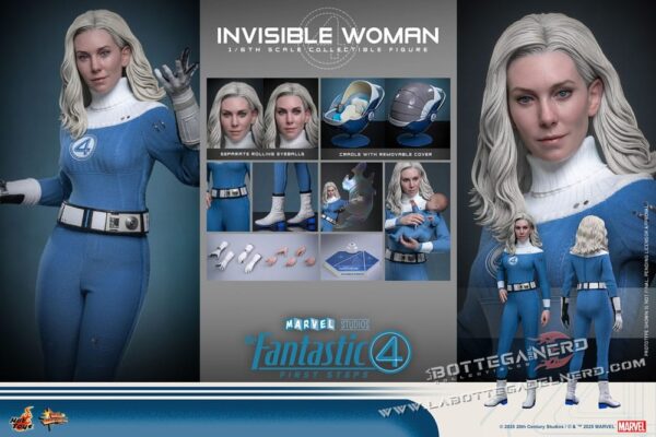 The Fantastic Four - Action Figure 1/6 Invisible Woman 28cm - immagine 13