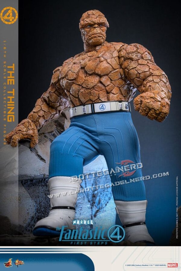 The Fantastic Four - Action Figure 1/6 The Thing 31cm - immagine 6