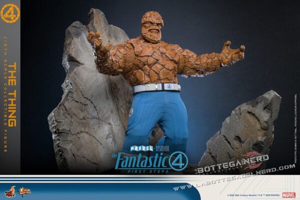 The Fantastic Four - Action Figure 1/6 The Thing 31cm - immagine 4