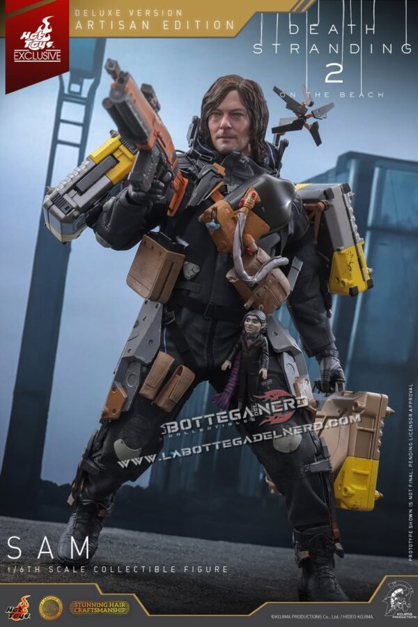 Death Stranding 2 - Masterpiece Action Figure 1/6 Sam Artisan edition 31cm - immagine 2