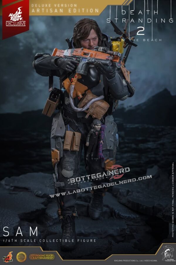 Death Stranding 2 - Masterpiece Action Figure 1/6 Sam Artisan edition 31cm - immagine 3