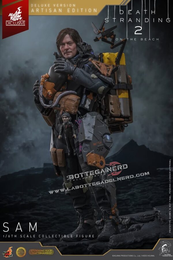 Death Stranding 2 - Masterpiece Action Figure 1/6 Sam Artisan edition 31cm - immagine 4