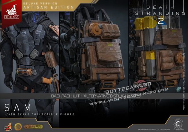 Death Stranding 2 - Masterpiece Action Figure 1/6 Sam Artisan edition 31cm - immagine 6