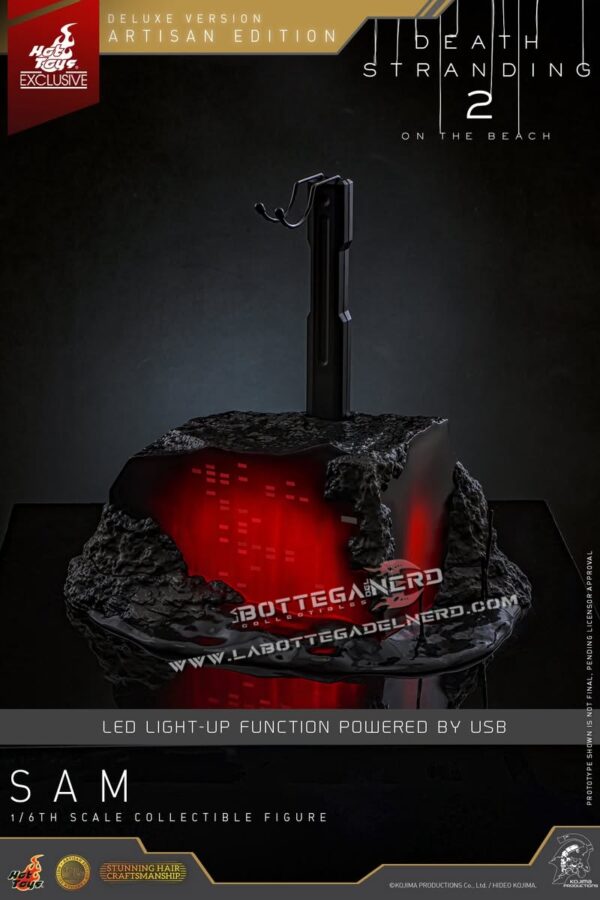 Death Stranding 2 - Masterpiece Action Figure 1/6 Sam Artisan edition 31cm - immagine 9