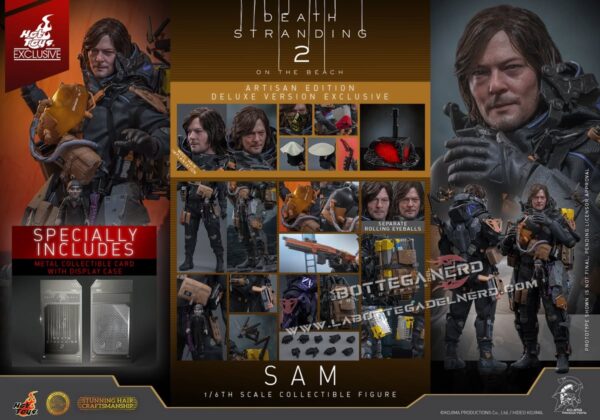 Death Stranding 2 - Masterpiece Action Figure 1/6 Sam Artisan edition 31cm - immagine 10