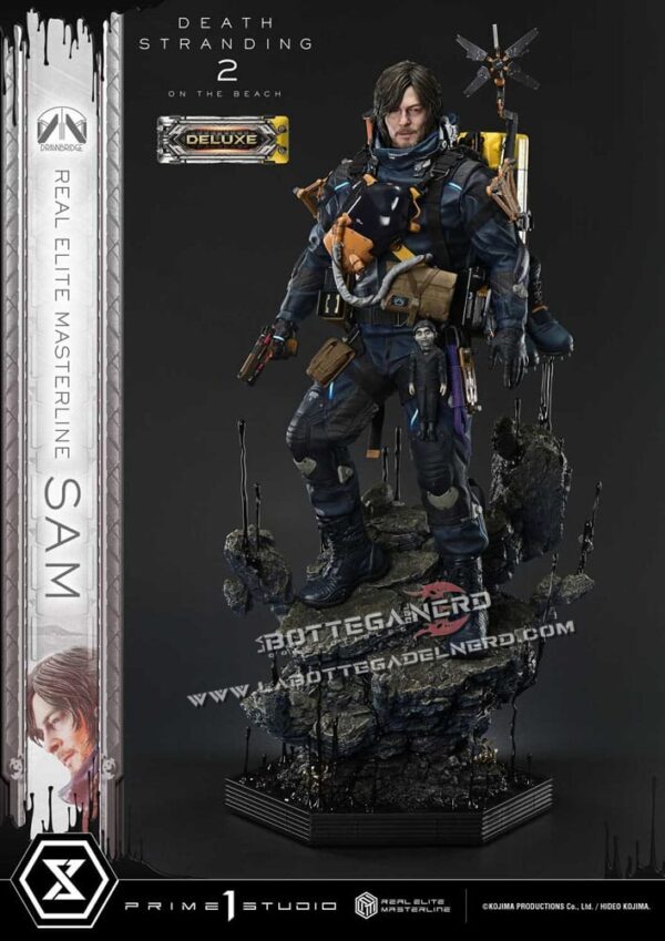 Death Stranding 2 - Masterline Statue 1/3 Sam Deluxe 83cm - immagine 4