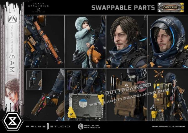 Death Stranding 2 - Masterline Statue 1/3 Sam Deluxe 83cm - immagine 2