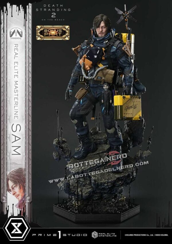 Death Stranding 2 - Masterline Statue 1/3 Sam Bonus Deluxe 83cm - immagine 4