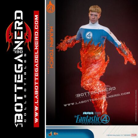 The Fantastic Four - Action Figure 1/6 Human Torch 30cm