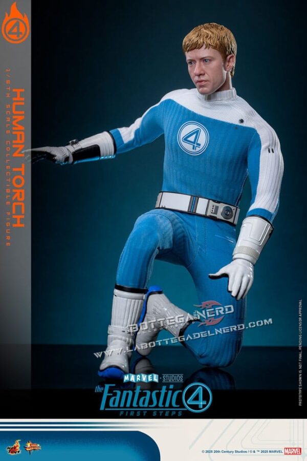 The Fantastic Four - Action Figure 1/6 Human Torch 30cm - immagine 5