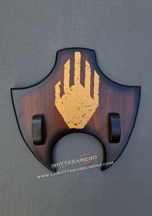 The Lord of the Rings - Uruk-hai Sword con pannello in legno - immagine 8