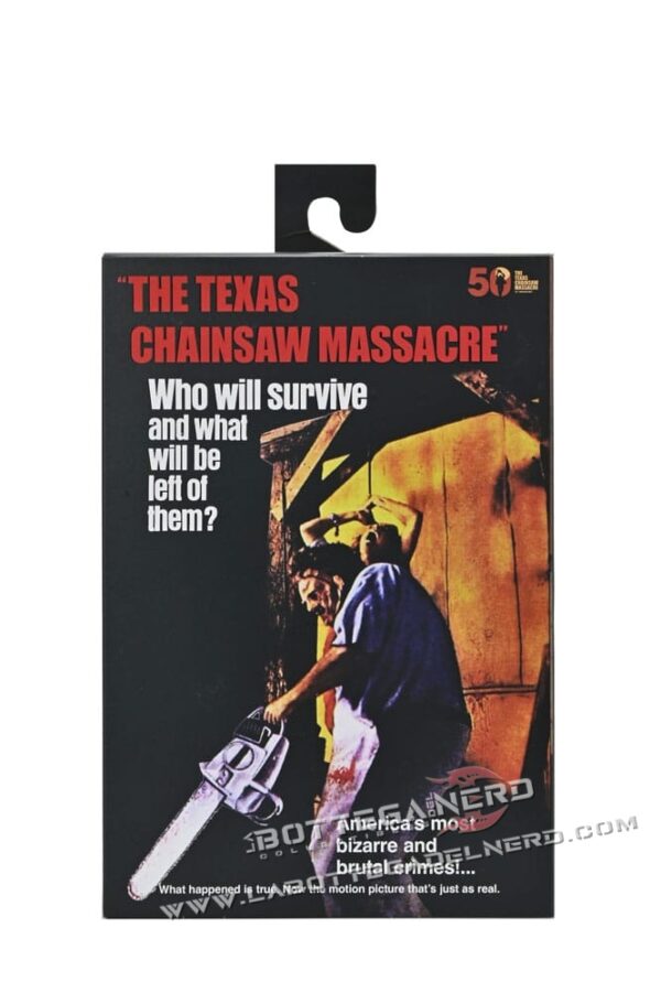 Texas Chainsaw Massacre - Action Figure Leatherface 50th 20cm - immagine 10