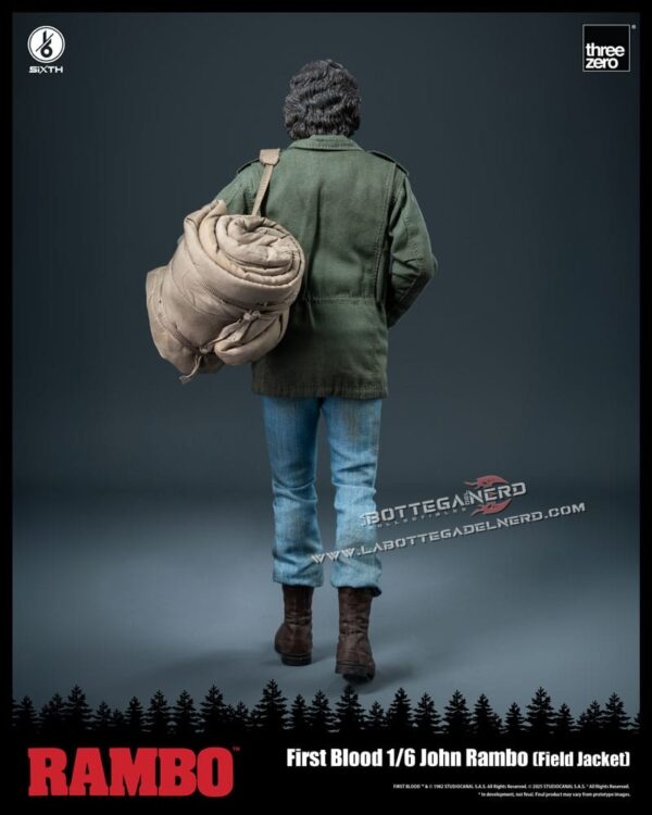 Rambo: First Blood - Action Figure 1/6 John Rambo (Field Jacket) 31cm - immagine 4