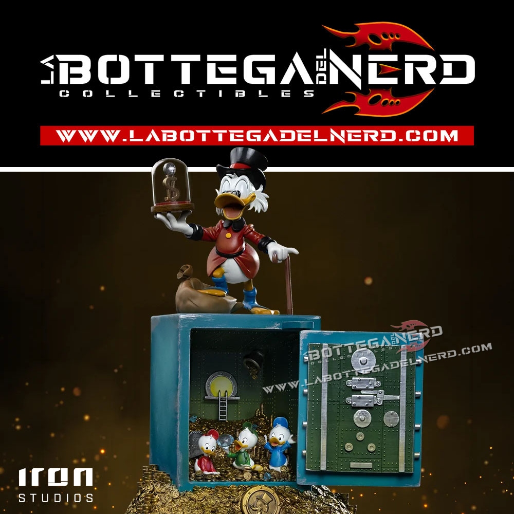 Duck Tales - Statue 1/10 Uncle Scrooge McDuck and Nephews 30cm