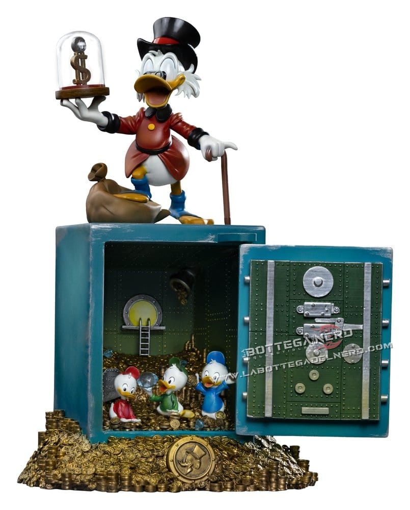 Duck Tales - Statue 1/10 Uncle Scrooge McDuck and Nephews 30cm