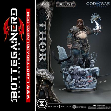 God of War Ragnarök - Masterline Statue 1/3 Thor Deluxe 105cm