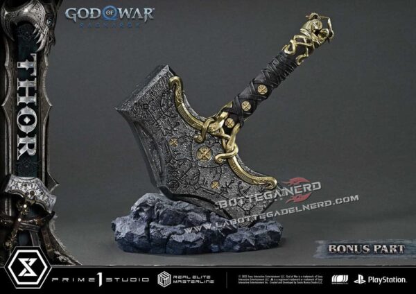 God of War Ragnarök - Masterline Statue 1/3 Thor Bonus Deluxe 105cm - immagine 4