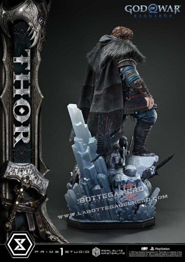 God of War Ragnarök - Masterline Statue 1/3 Thor 105cm - immagine 4