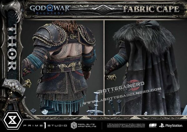 God of War Ragnarök - Masterline Statue 1/3 Thor 105cm - immagine 8